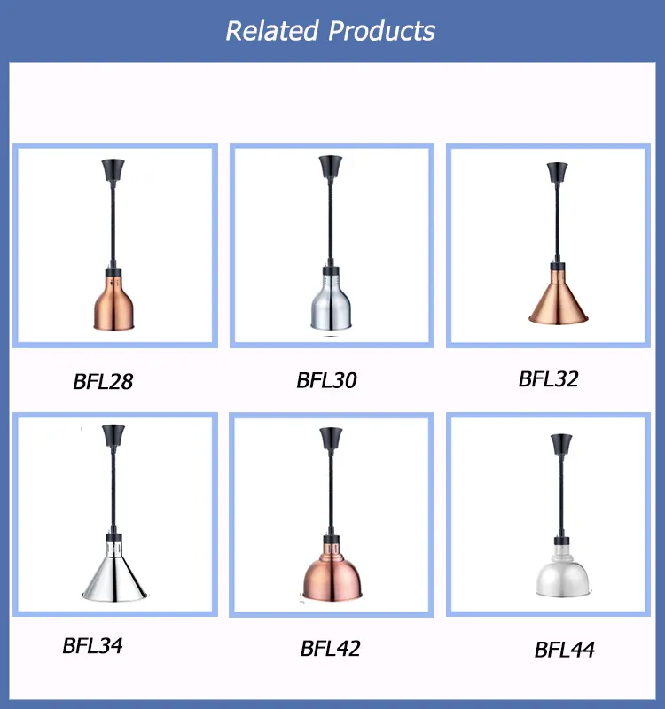 Hanging Food Warmer Heat Lamp 1