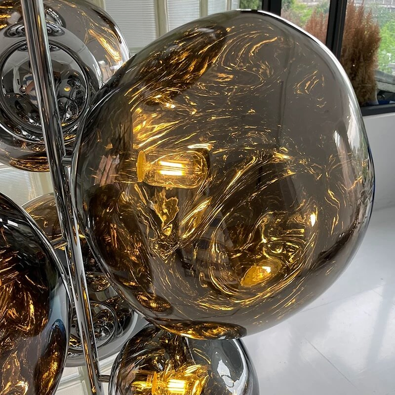 Post Modern Volcanic Lava Personality Acrylic Standard Floor Lighting for Living Room Bedroom Room Decoration Lights Floor Lamp