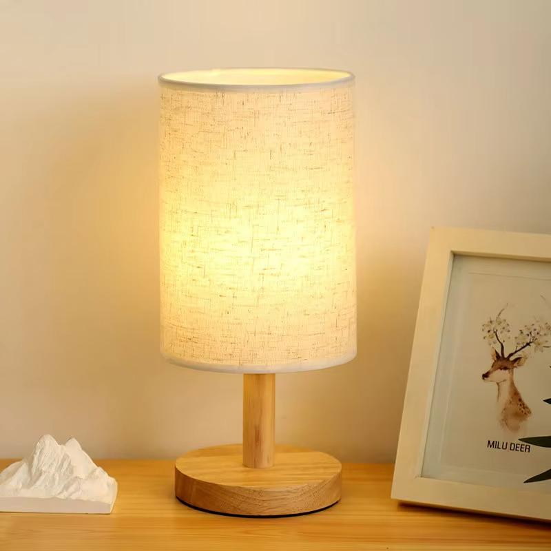 Bedroom Living Room Bedside Bar Table Lamp Light Modern Minimalist Lamp De Table Portable LED Desk Lamp