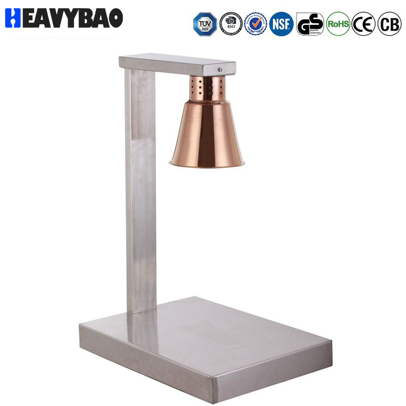 Heavybao Top Class High Quality Stainless Steel Kitchen Buffet Aliment Food Heat Lamp