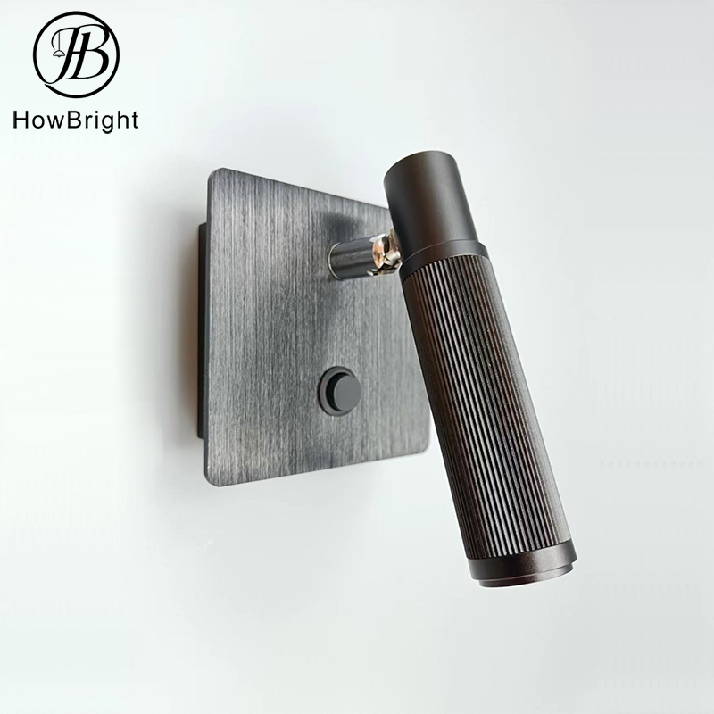 Flexible Folding Recessed Mounted Lamp 3W Swinging Arm LED Reading Wall Light