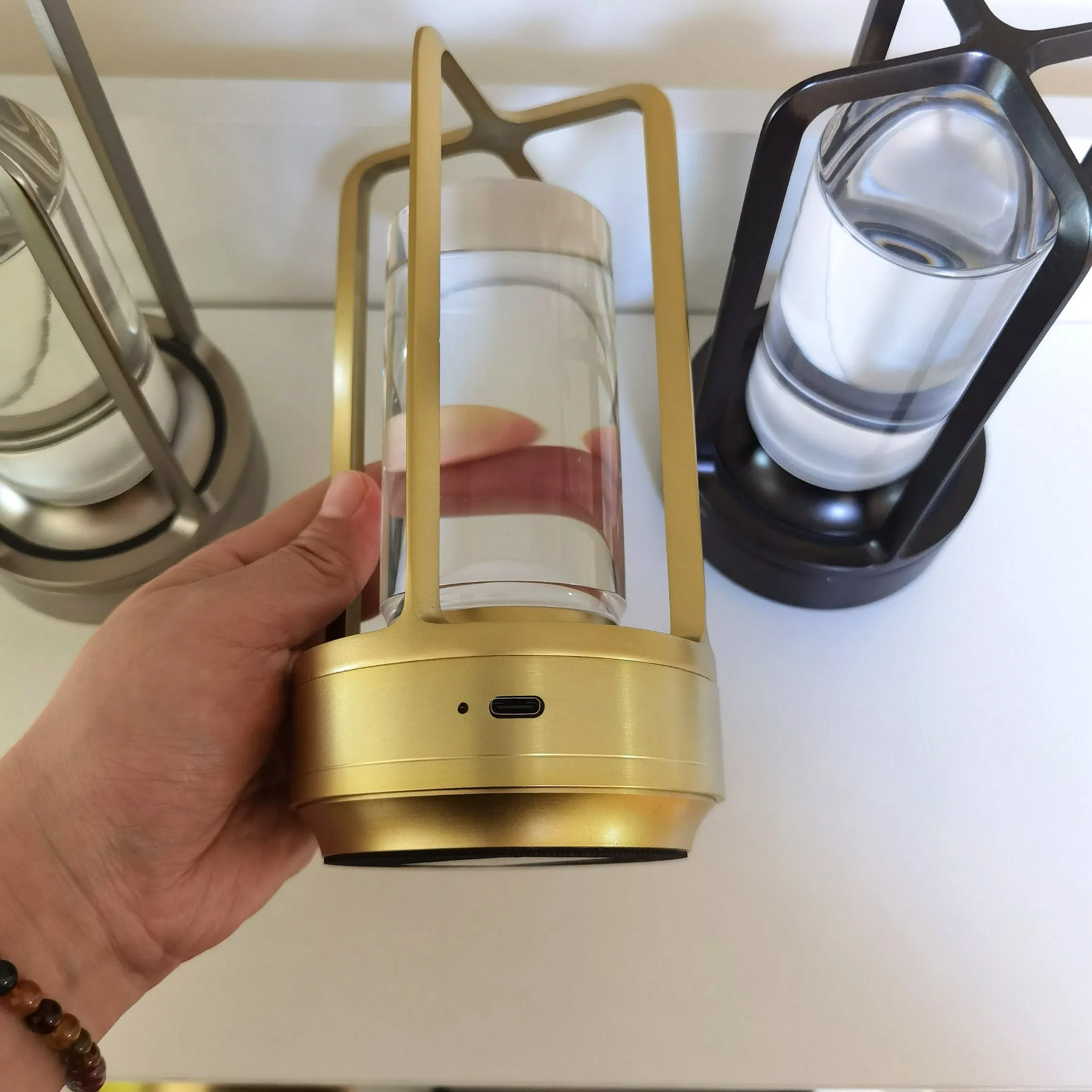 LED Camping Lights Lantern Outdoor Rechargeable Portable Reading Light Outdoor 2500mAh High-Power Tent Lamp