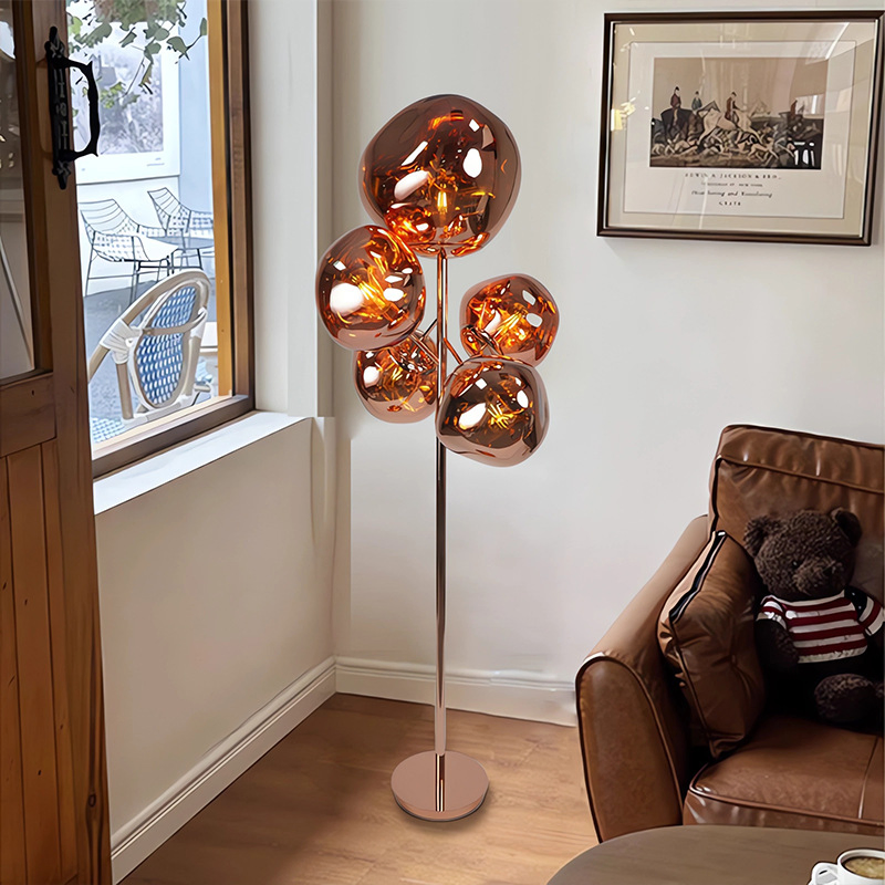 Creative Modern Multiple Color Acrylic Lava Floor Light for Living Room Hotel Decor Nordic Beside Tranditional Stand Floor Lamp (ZY-RL017)