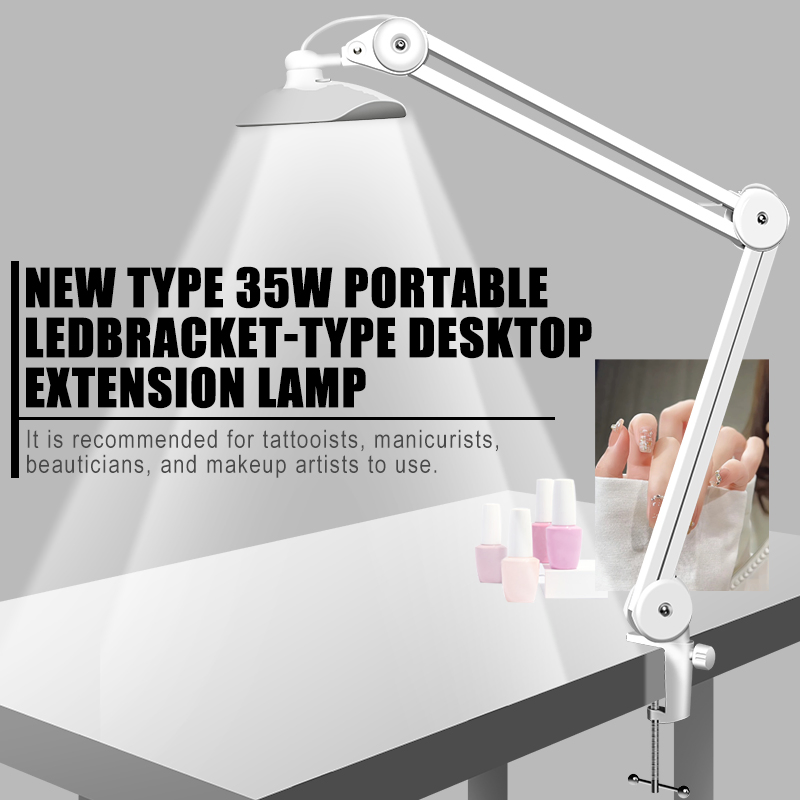 38W Beauty LED Work Light Professional Nail Lamp for Manicure Pedicure Salon