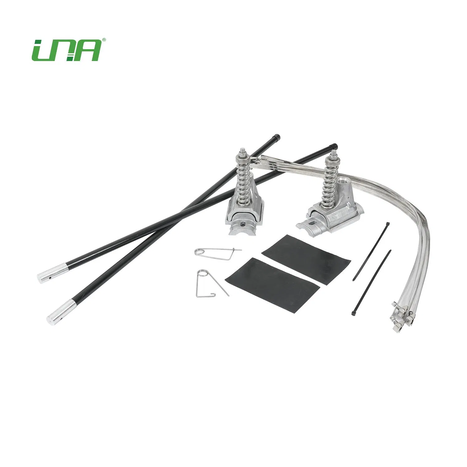 Outdoor Street Post Advertising Campaign Banner Bracket Clamp