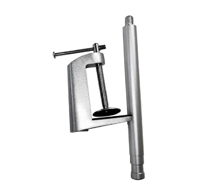 Tabletop Clamp Countertop Clamp 1/4inch Standard Screw Table Lamp Metal Fixed Clamp Desktop Clamp Bl17209