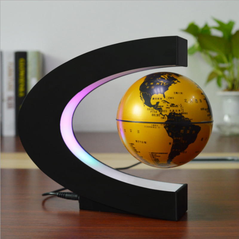 Magnetic Levitation Globe LED Night Light Novelty Floating Earth Globe Lamp (WH-MTB-143)