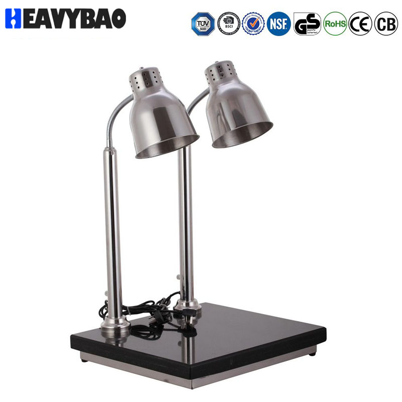Heavybao Top Class High Quality Stainless Steel Kitchen Buffet Aliment Food Heat Lamp