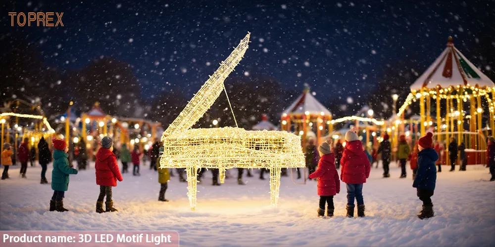 Decorative Piano Motif Light