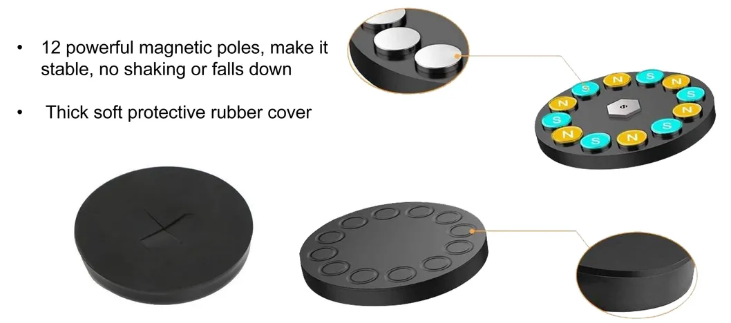 Powerful Magnetic Mounting Brackets Clamps for Offroad LED Light Bar