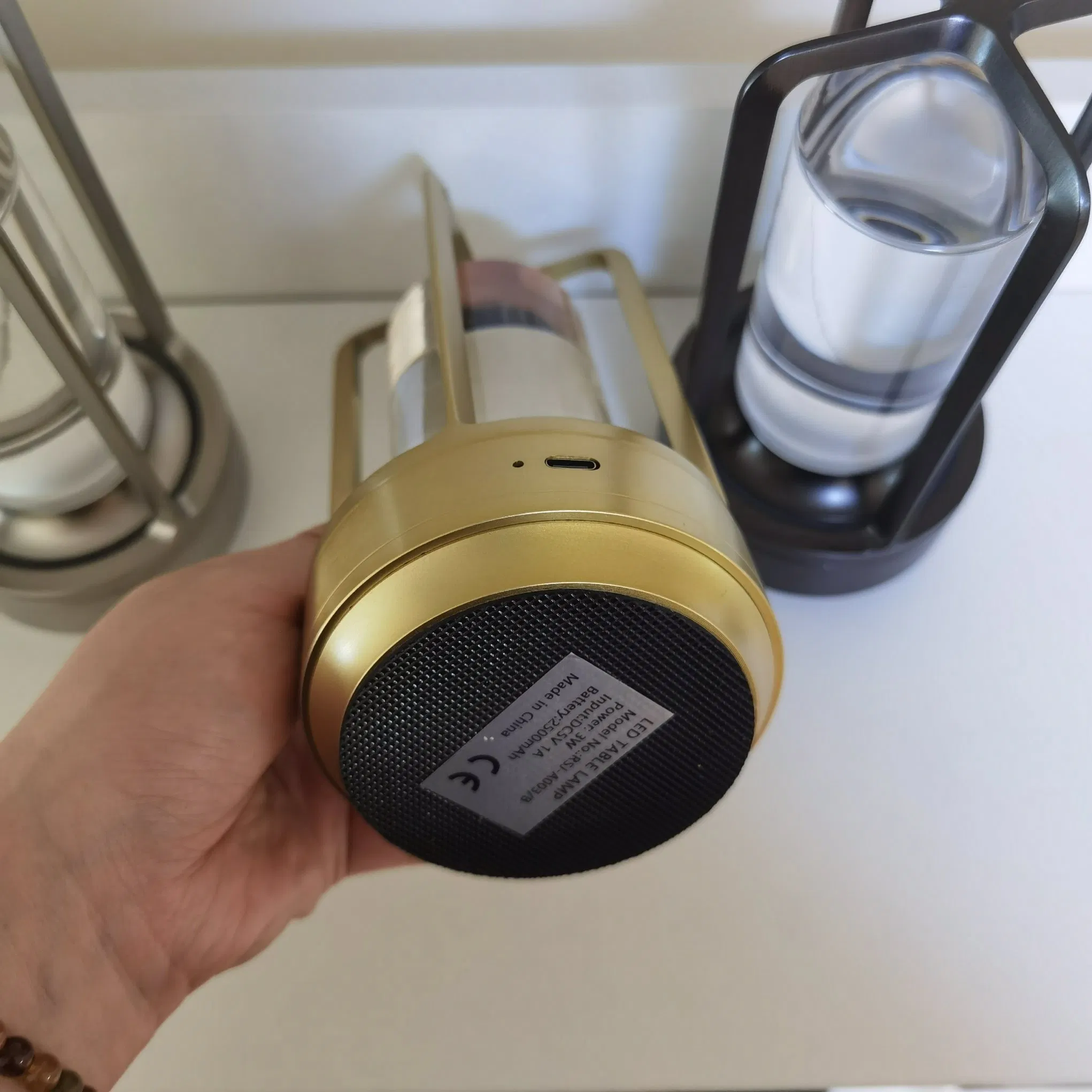 LED Camping Lights Lantern Outdoor Rechargeable Portable Reading Light Outdoor 2500mAh High-Power Tent Lamp