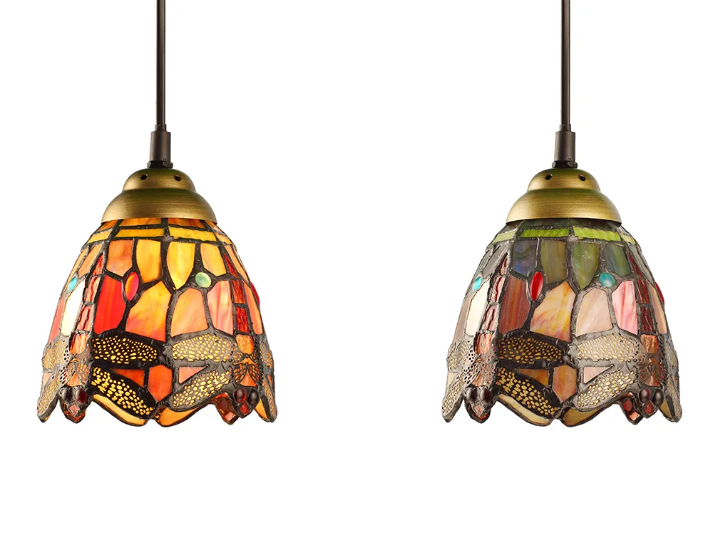 Handmade Art Glass Lamp