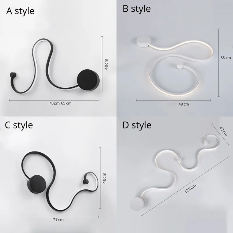 Retro Wall Lamp Dimension