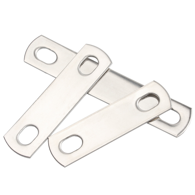Double Hole 304 Stainless Steel U-Shaped Clamp Baffle Square Washer Lamp U-Shaped Bolt Clamp Pipe