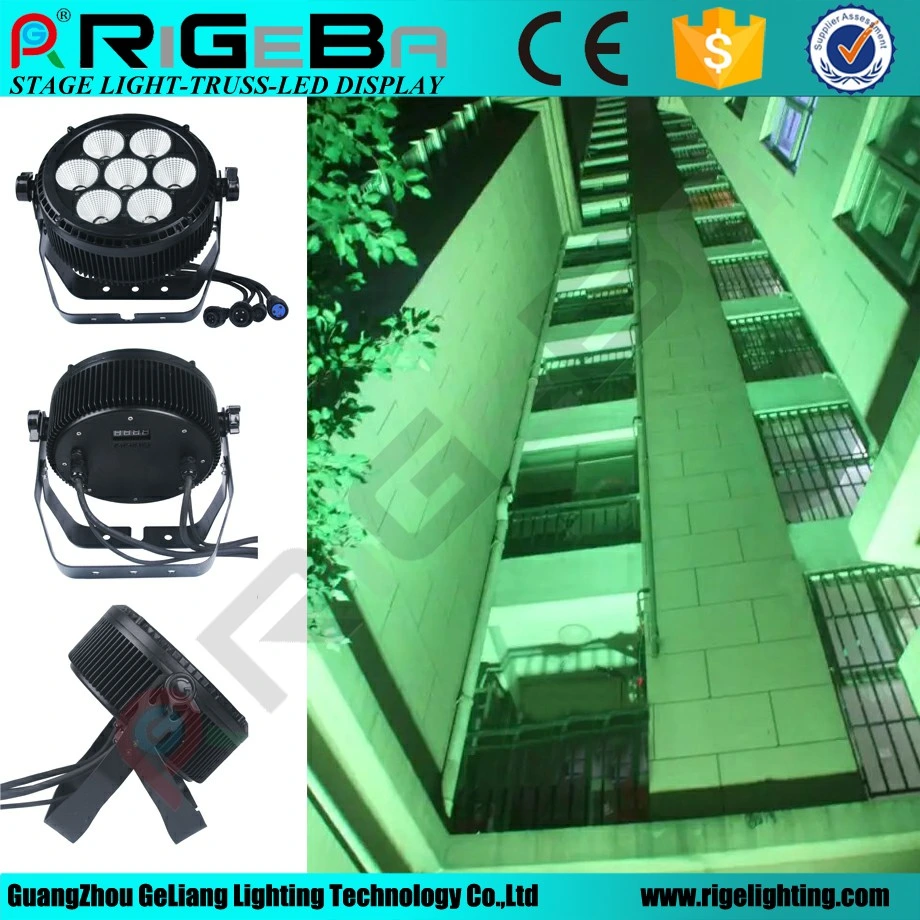 High Quality LED PAR 64 Light with Patent for Architect/Show/Concert/Building