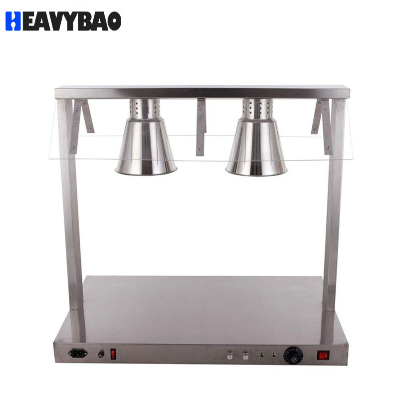 Heavybao Good Quality Stainless Steel Kitchenware Buffet Food Heating Warmer Lamp