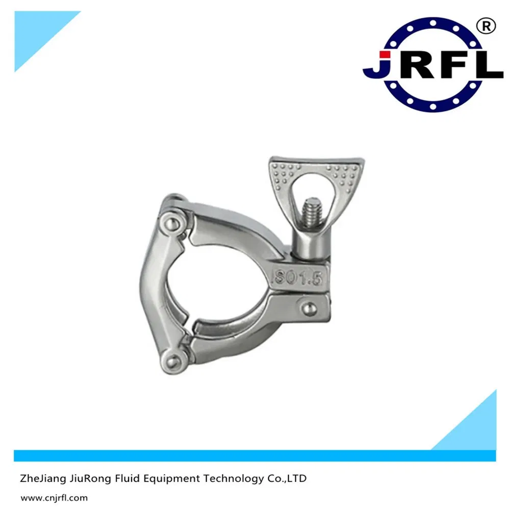 Factory Price SUS316/304 Stainless Steel Sanitary Three Piece Clamp/3PC C Lamp