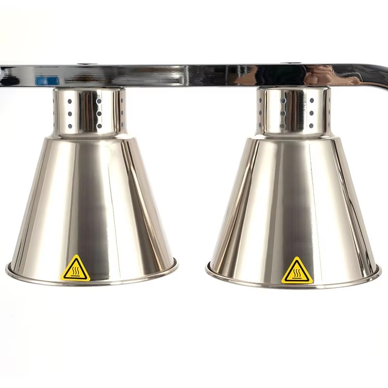 Hanging Stainless Steel Food Warmer Light Lamp Infrared Heating Lamp