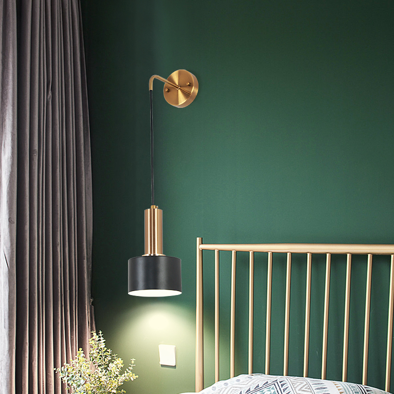 Wall Lamp Bedroom Bedside Lamp Wall Lamp Nordic Simple Indoor Wall Lamp (WH-OR-112)