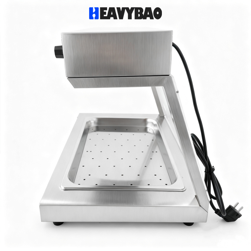 Heavybao Counter Top Commercial Electric Stainless Steel Buffet Heat Lamp for Restaurant