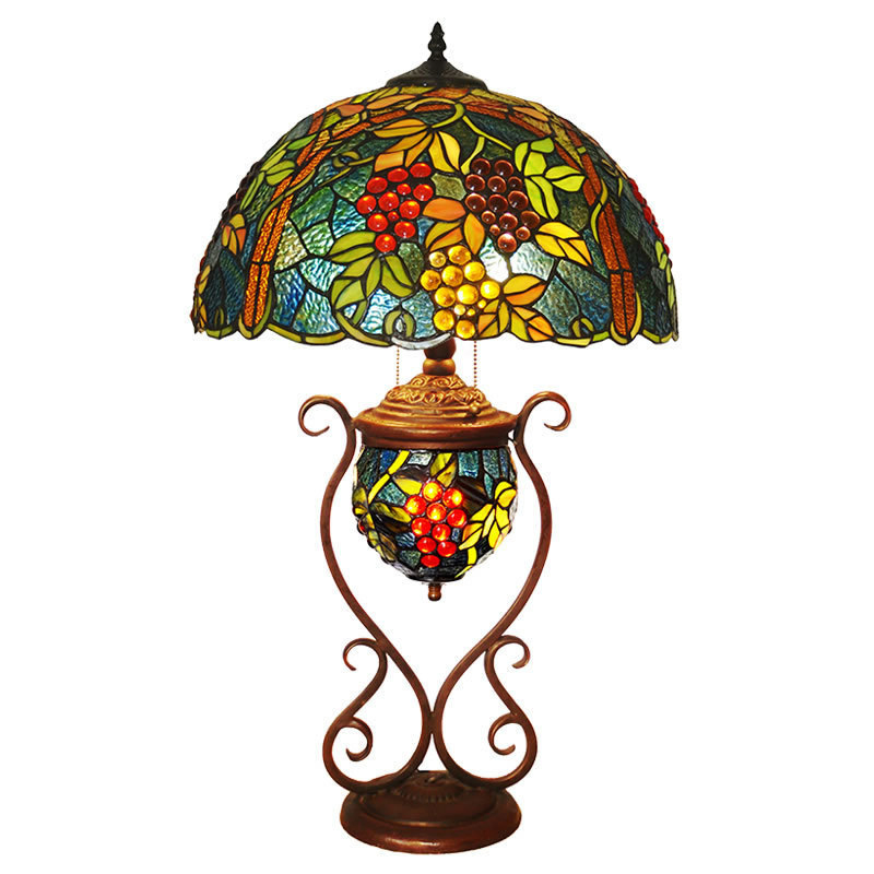 Classic Style Factory Price Contemporary Tiffany Flower Living Room Tiffany Table Lamp