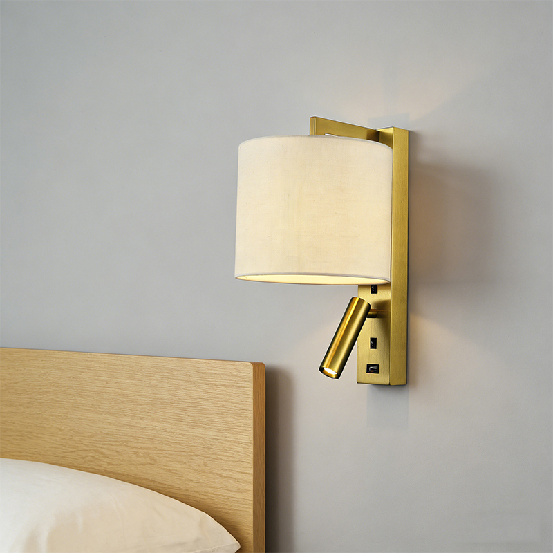 Hotel Bedroom Wall Lighting Bedside Decorative LED Wall Lamp