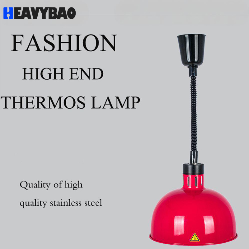 Heavybao Cafeteria Catering Buffet Metal Restaurant Hanging Retractable Heat Lamps