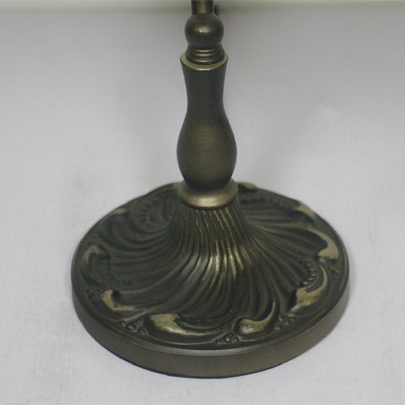 TF3927 Tiffany Style Banker Desk Lamp Stained Glass Reading Accent Lamp