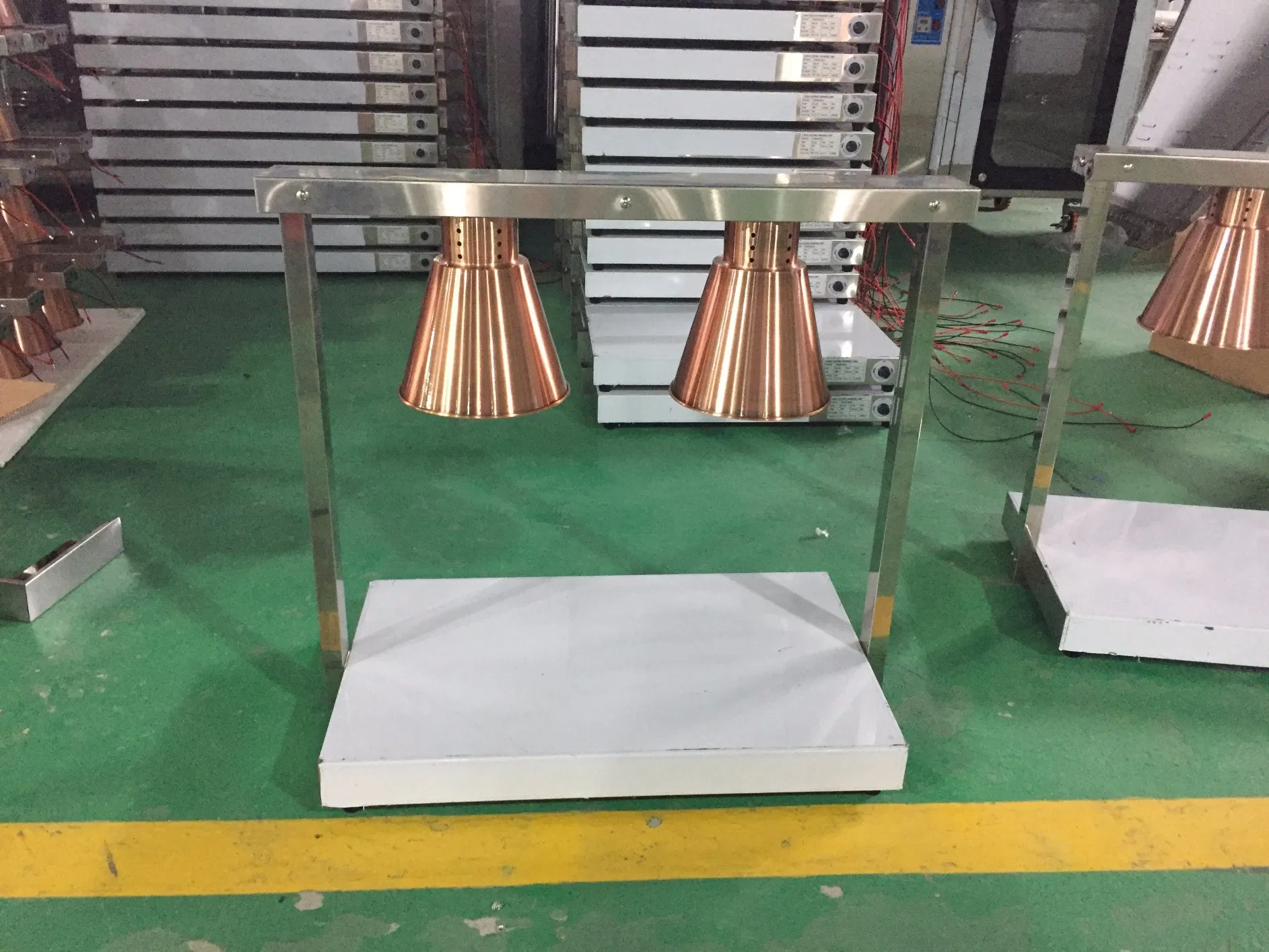 HCl-2e 2-Head Buffet Warming Lamp for Food Display (economical)