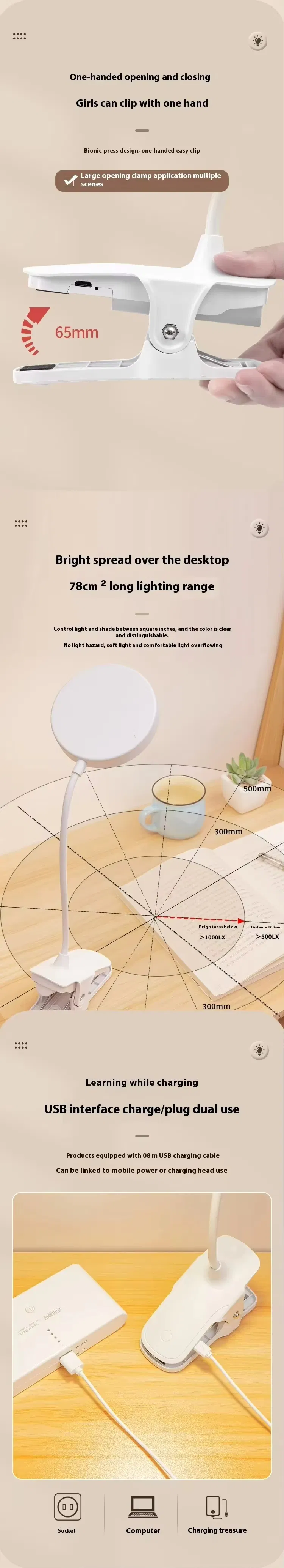 LED Desk Lamp View 3