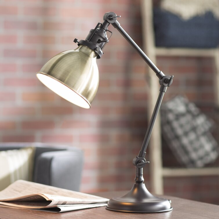 6754 Industrial Adjustable Metal Task Desk Lamp for Cruise Use