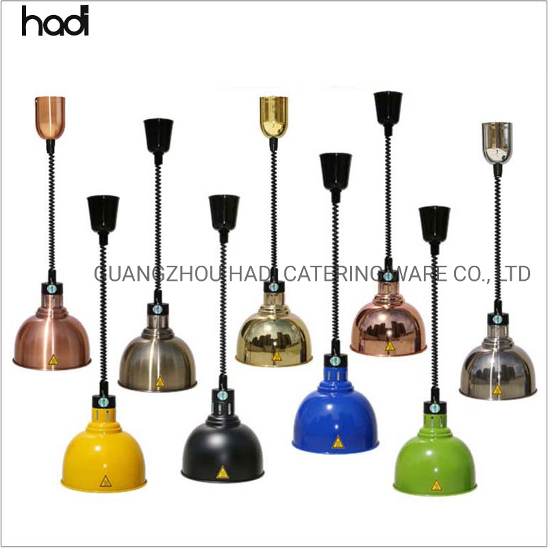 Guangzhou Restaurant Equipment Manufacturers Wholesale Infrared Heater Lamp Hanging Infrared Food Warmer Heat Lamps for Buffet