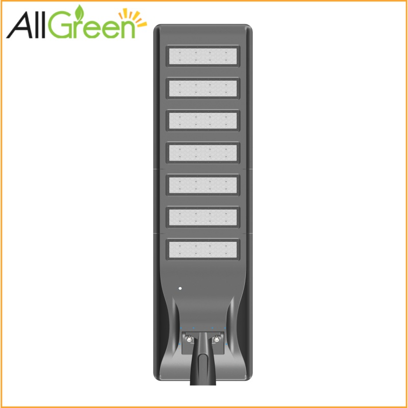 Todos os verdes 30W - 100W 210lm/W Agss09 Iluminação Solar de Rua OEM/ODM 50W Luz de Rua Solar Integrada LED com 5 Anos de Garantia para Estradas de Cidades e Municípios