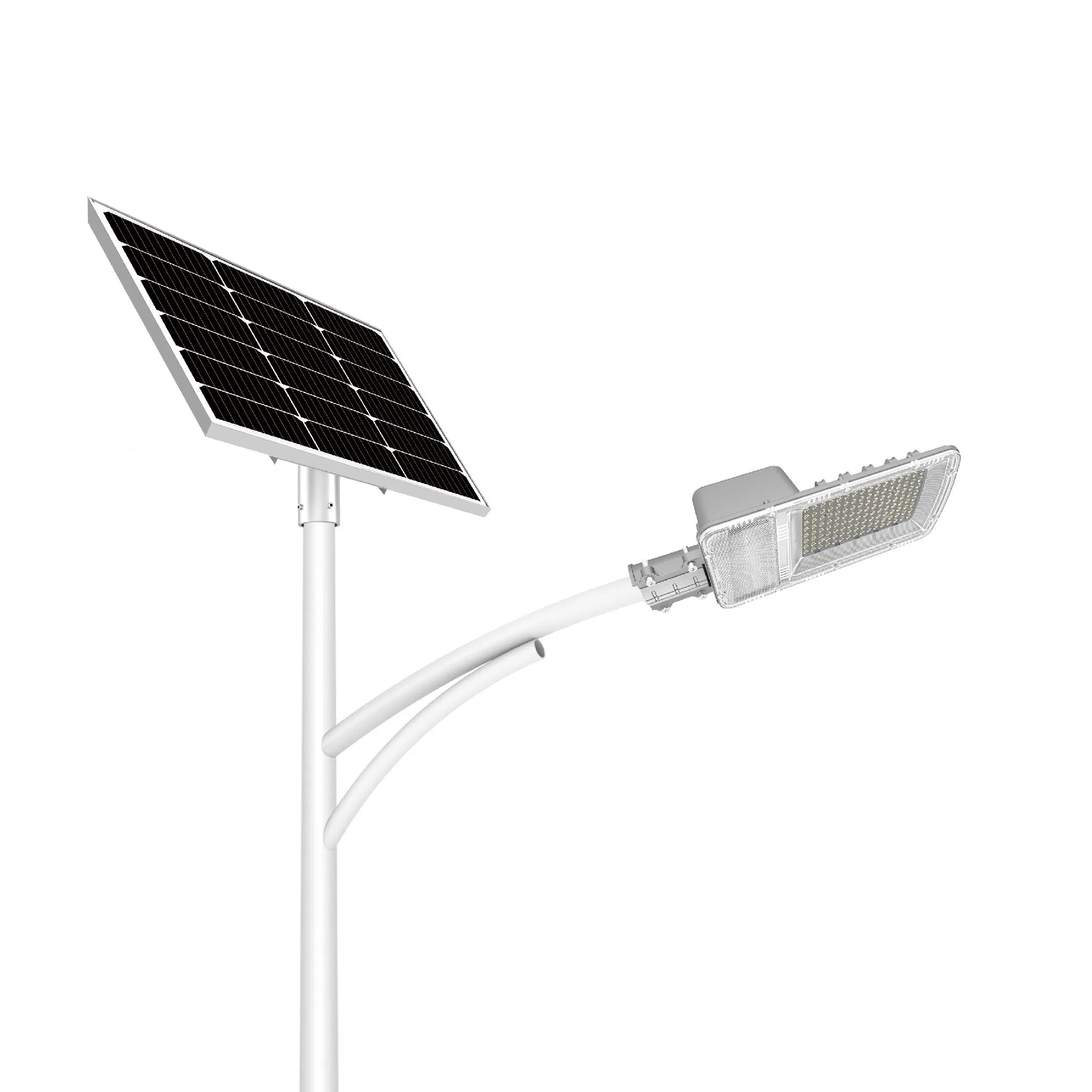 5years Garantia Externa 30W 60W 80W 100W 120W 150W 200W Luz de Rua Solar LED Tipo Split