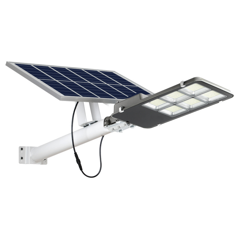 Luminária de Rua Solar de Alumínio Fundido 100W Tipo Dividido