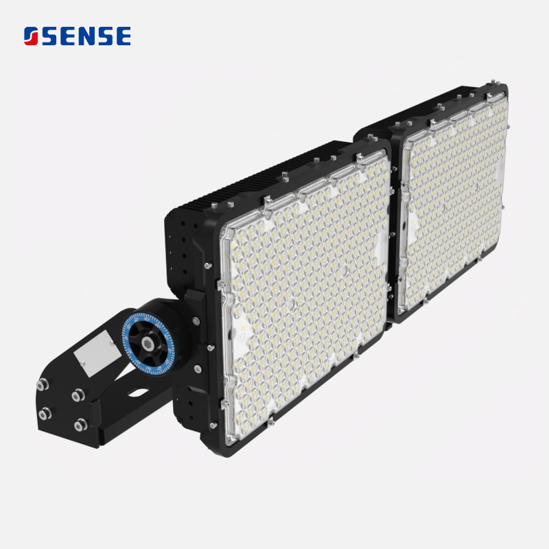 1200W Holofote LED de Alta Potência para Iluminação de Estádios Esportivos ao Ar Livre