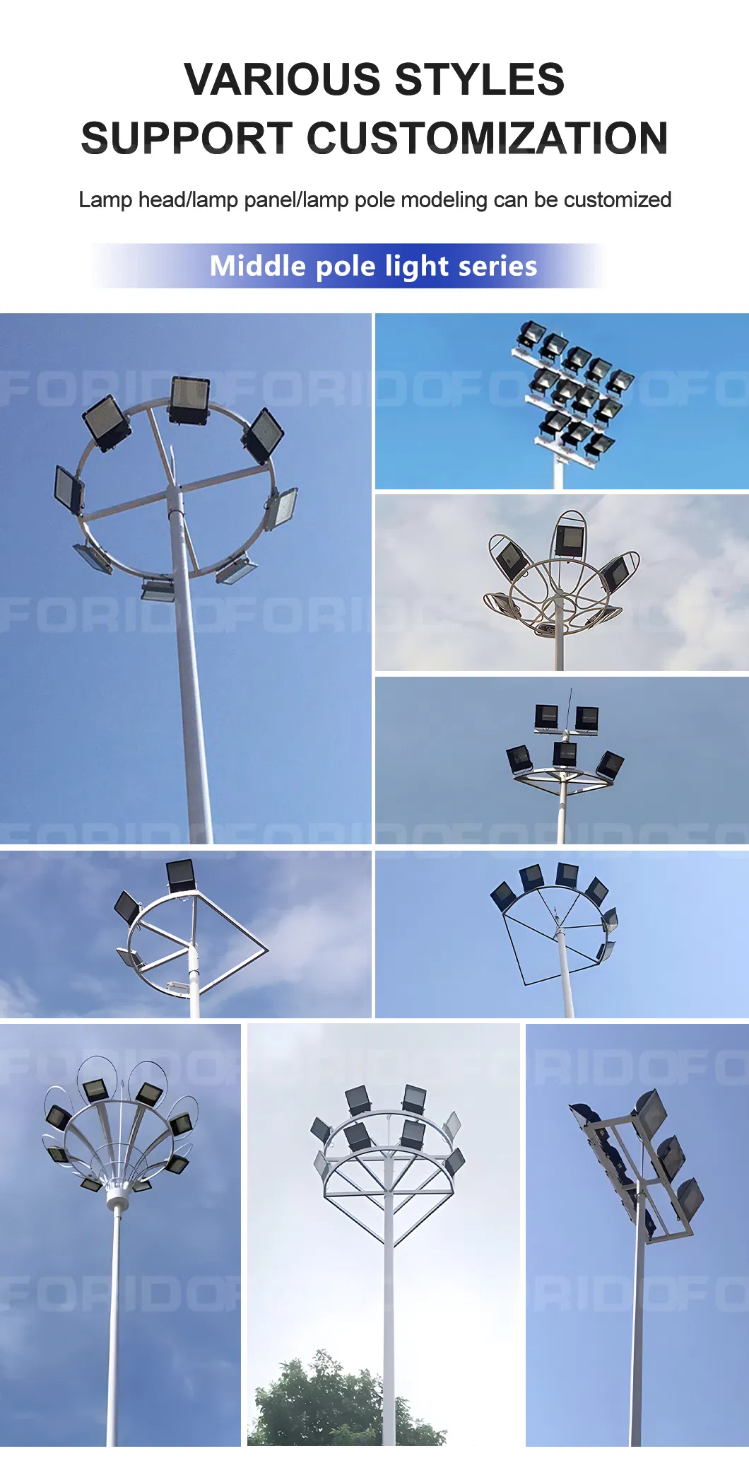 Luz LED de Alto Mastro