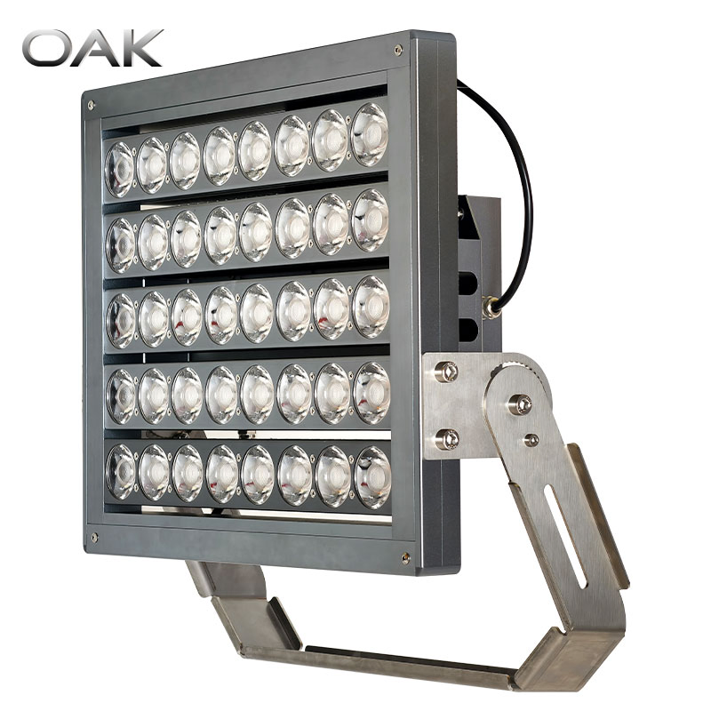 Iluminação de Túnel LED de Alumínio para Exterior 400W Luz de Inundação Luz de Estádio
