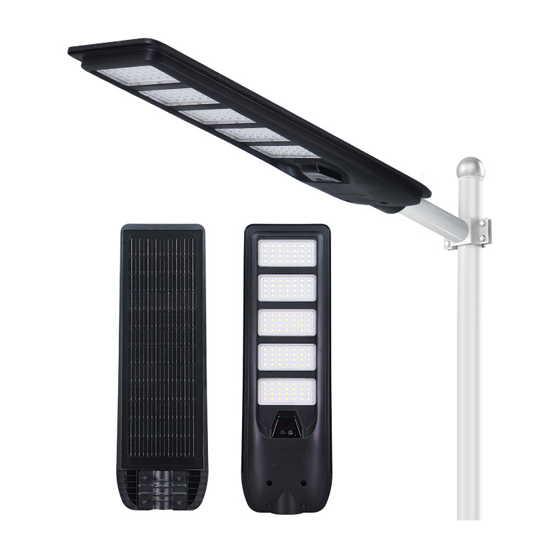 Preço de Luz de Rua Solar LED Atacadista Alta Lúmen ao Ar Livre Impermeável 100W Integrado Tudo em Um IP65