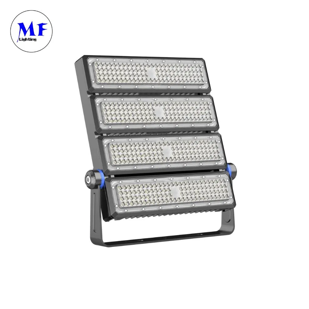 Projetores de Alta Potência 160lm/W IP66 150W 200W 300W 400W Luz de Inundação LED Ajustável para Estádio de Rua do Jardim Marinho do Túnel