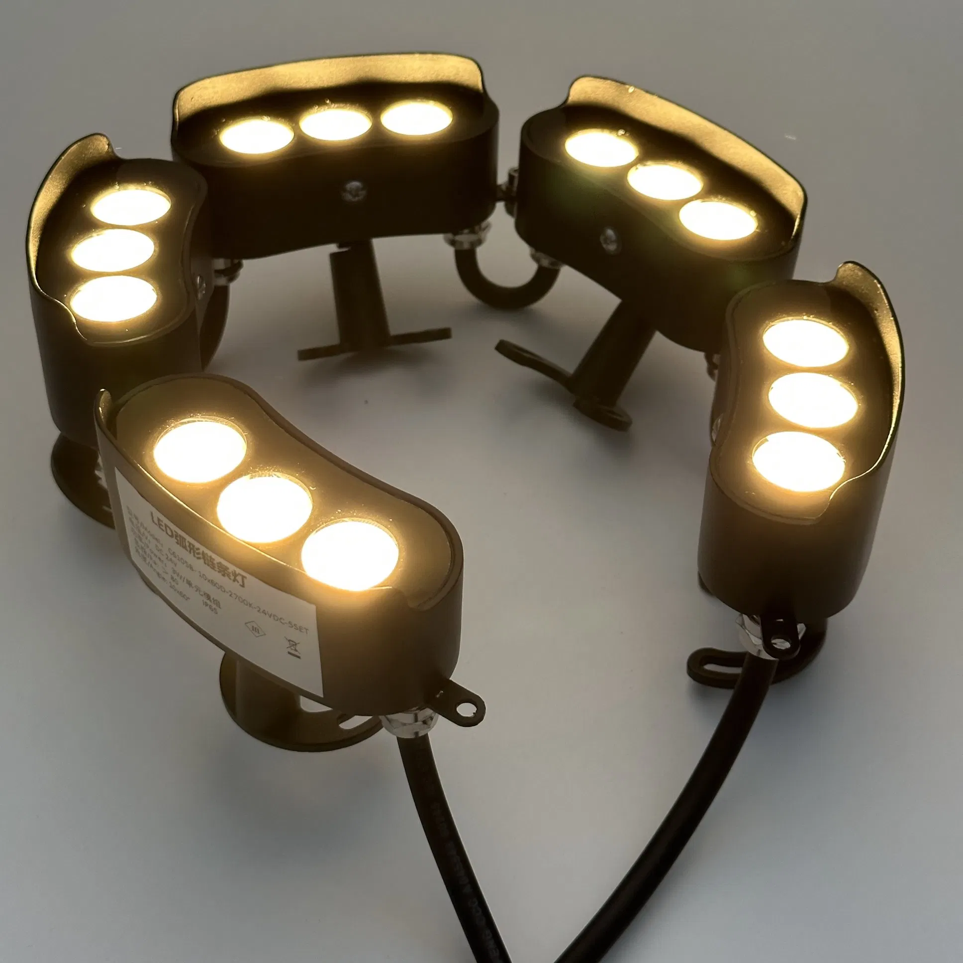 Luzes de Lavagem de Parede LED RGB Dinâmicas para Uso Comercial