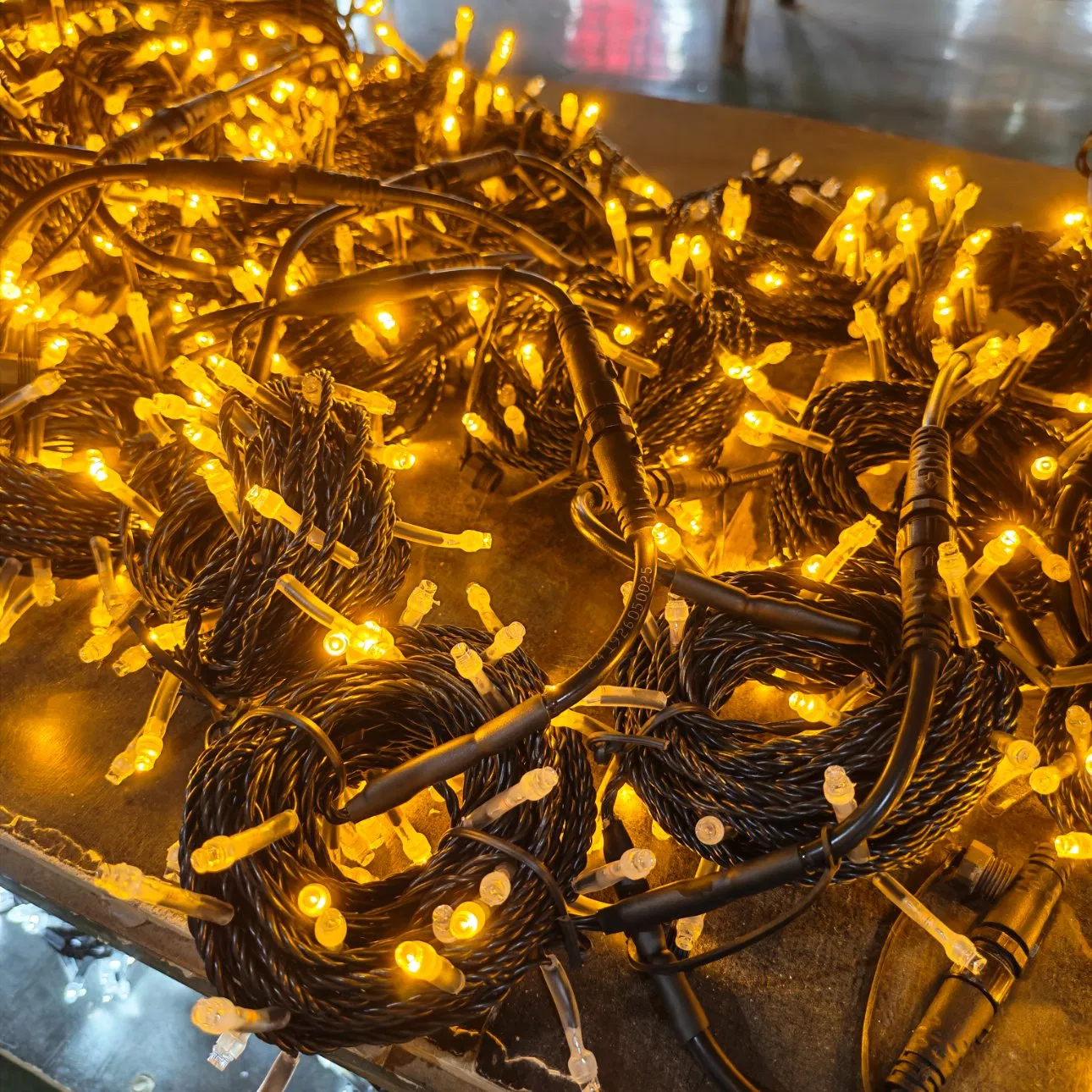 Luz de Cordão LED de Dupla Parede em PVC para Decoração de Jardim, Luz de Decoração de Rua, Luz de Árvore