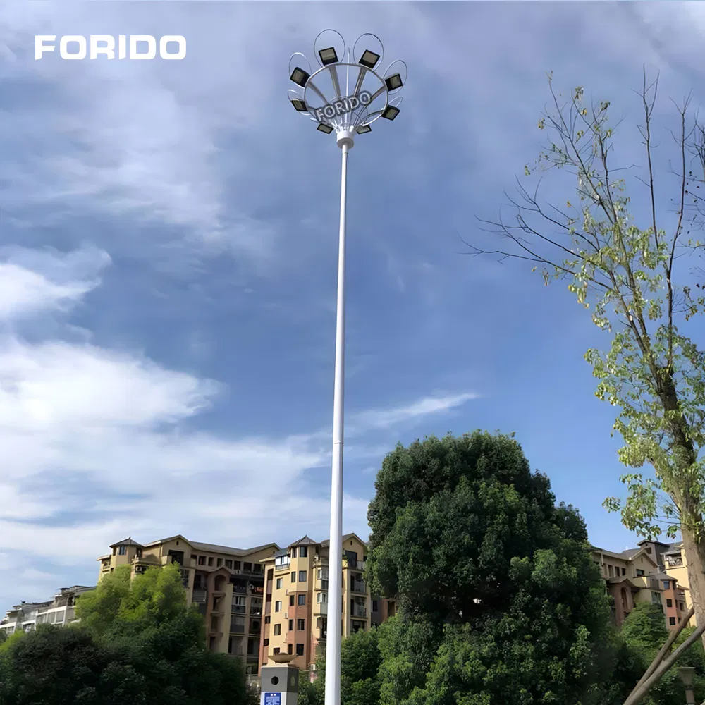 3000K ~6500K Luz LED de Alto Mastro Ajustável para Exterior da Prudential Lighting