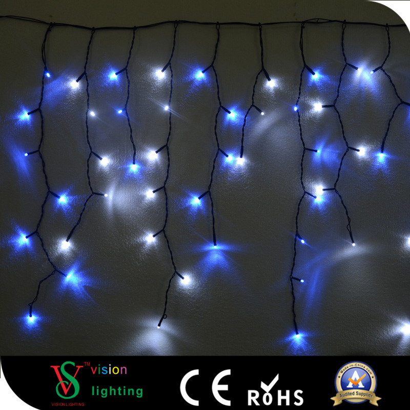 Iluminação Decorativa de Luzes de Gelo Icicle de Natal LED para Exterior