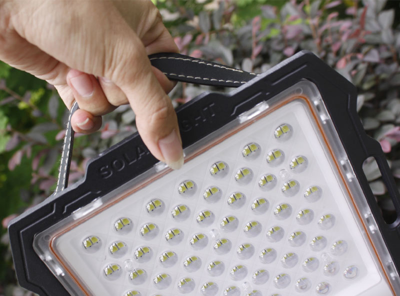 Luz Solar LED ao Ar Livre por Atacado 100W 200W 300W 400W 600W com Câmera de Sensor de Movimento WiFi Projetores Holofote LED