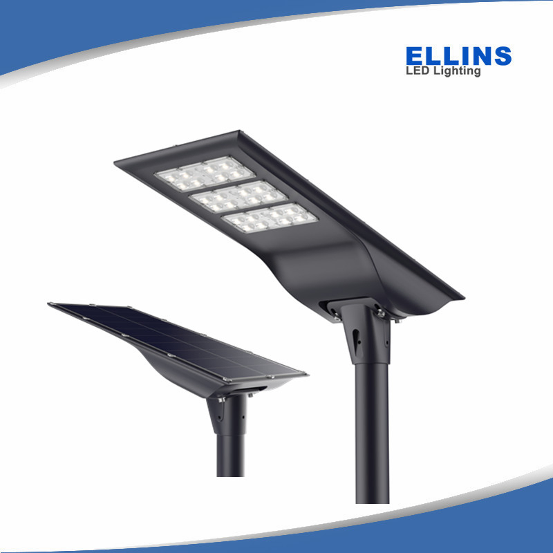 Luzes de Rua Solares Multifuncionais Integradas LED para Exterior, Lâmpada de Pátio e Entrada de Veículos