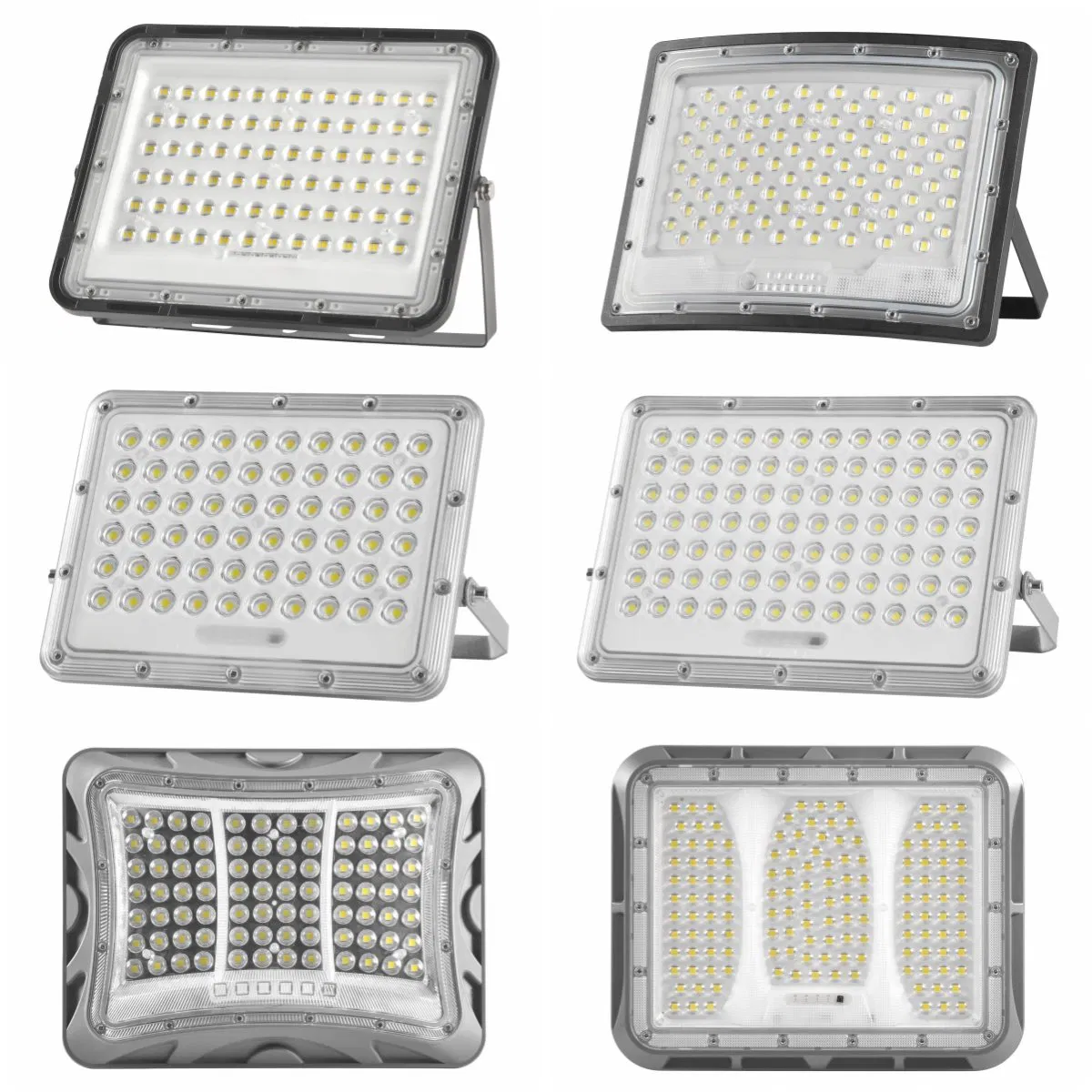 Produtos Solares em Atacado IP65 Luz de Inundação LED Refletor Holofote Lâmpada de Jardim Iluminação Externa para Rua Estádio