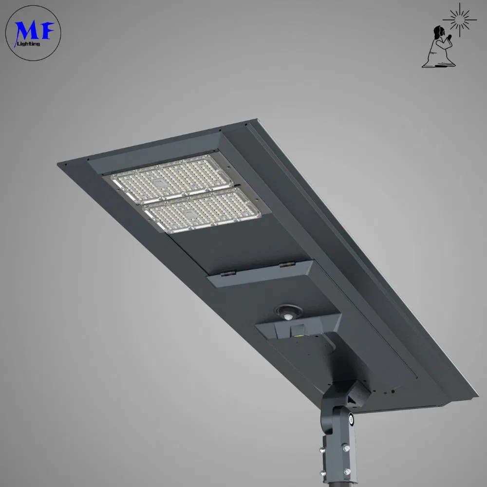 Preço de Fábrica 80W 90W 5 Anos de Garantia Luz de Inundação LED Solar Alimentada por Energia Solar para Estacionamento ao Ar Livre Luz de Rua LED Solar à Prova d'Água