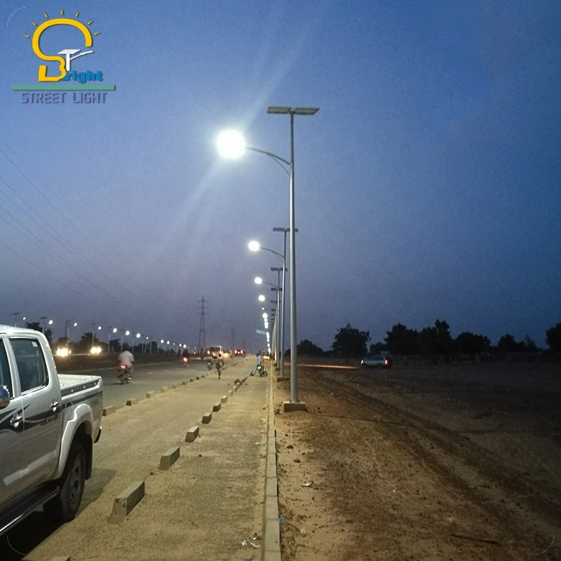 30W- 40W Iluminação Pública Solar LED com 6-7m Altura