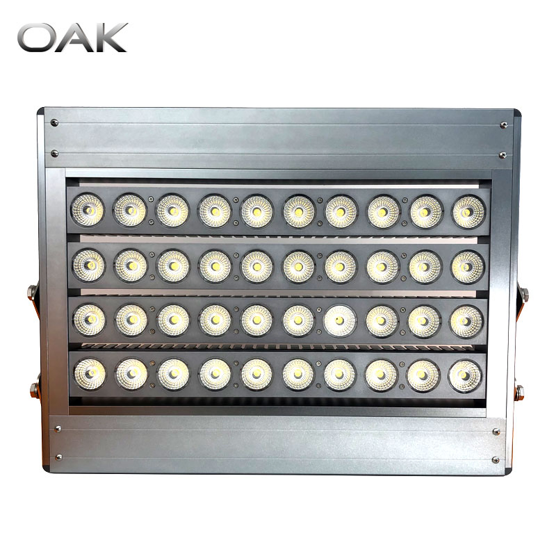Iluminação de Túnel LED de Alumínio para Exterior 400W Luz de Inundação Luz de Estádio